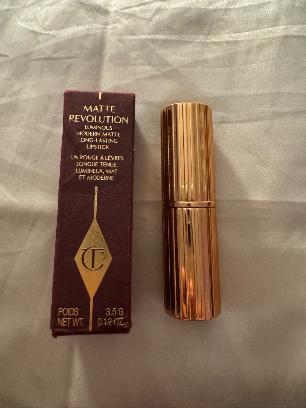 Charlotte Tilbury Matte Revolution Lipstick Gracefully Pink NEW